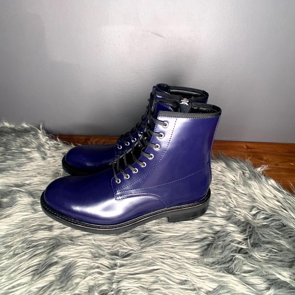 Calvin Klein Men’s Keeler Combat Boots Size 8 - Picture 3 of 5